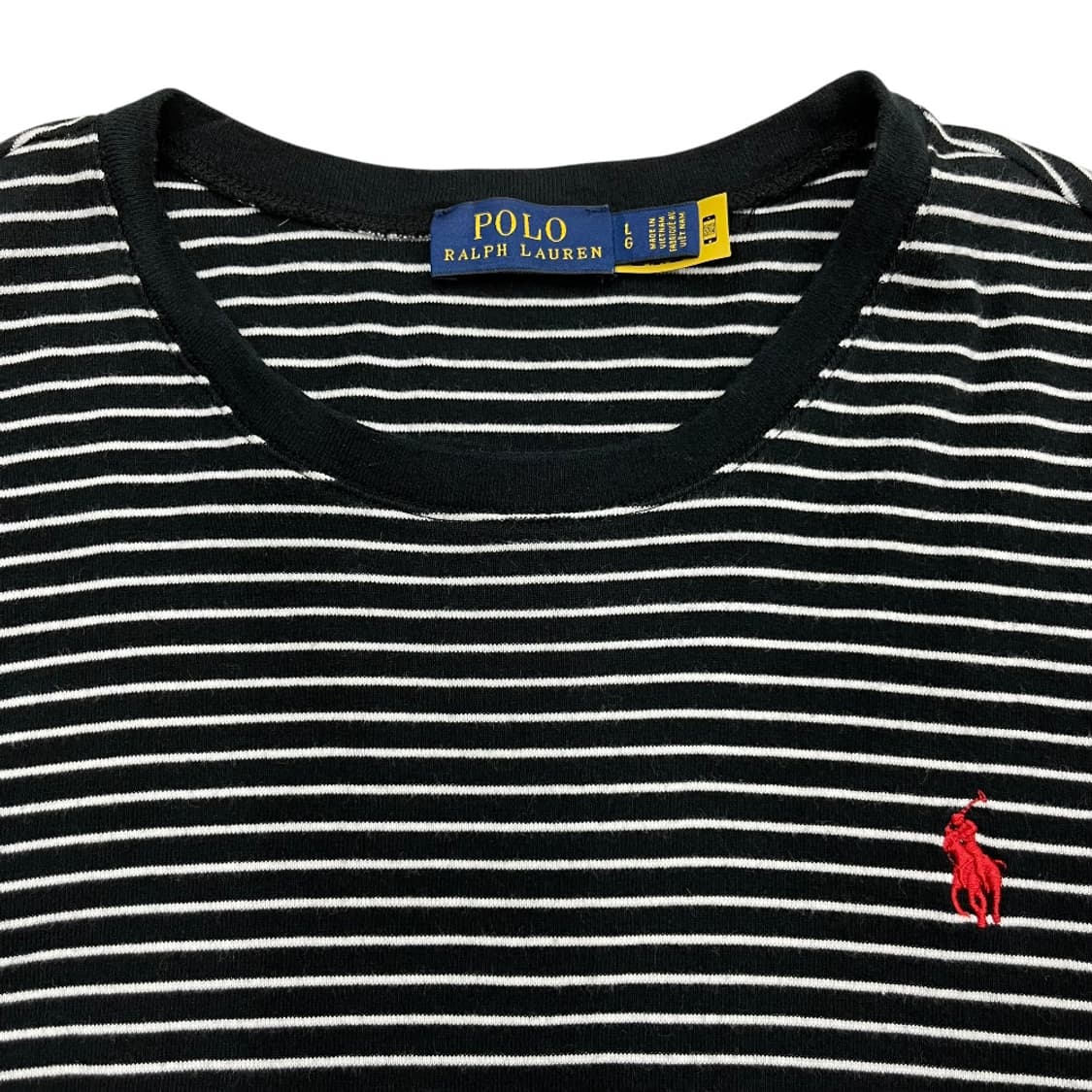 폴로 랄프로렌 레드포니 스트라이프 반팔 L 상품이미지4