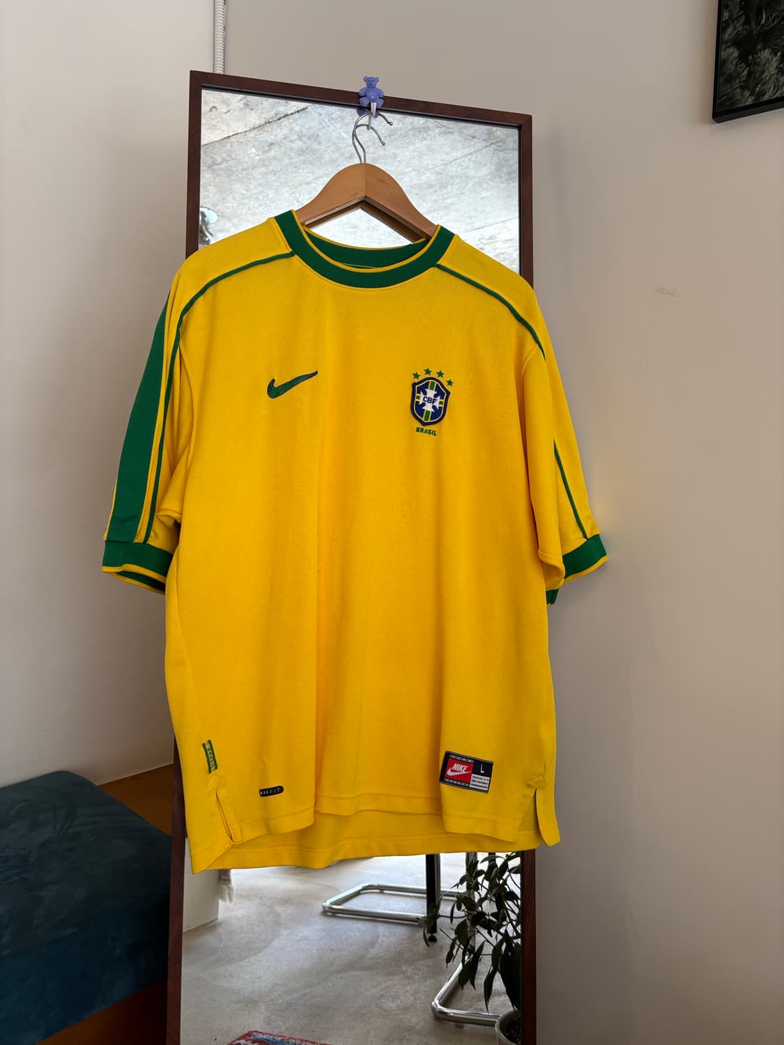 나이키 브라질 축구 국가대표팀 유니폼 L (98-99) 상품이미지1