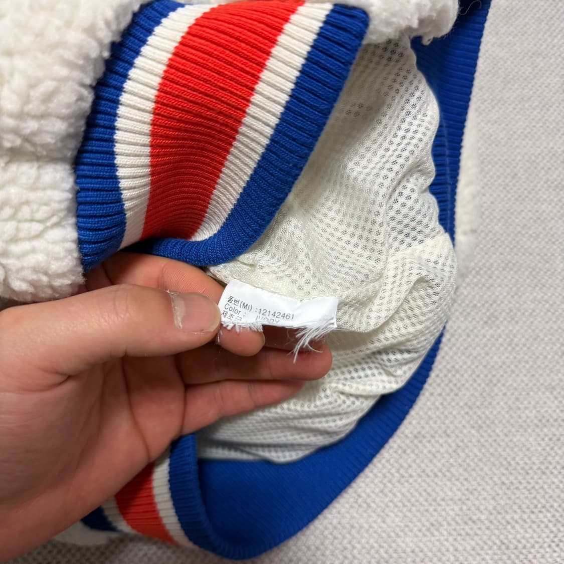 뉴에라 MLB 뉴욕 메츠 플리스 바시티 자켓 상품이미지4