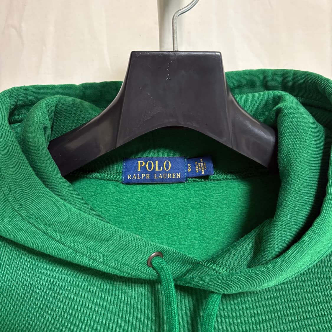폴로 랄프로렌 아플리케 자수 성조기 로고 후드티 / 그린, S 상품이미지4