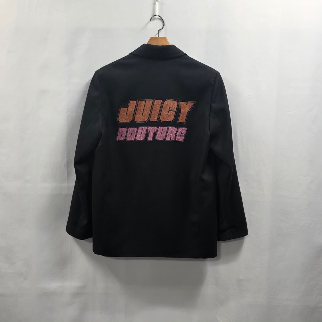 1676 쥬시꾸뛰르 백영문 펄 춘추 자켓 블랙 55 상품이미지2