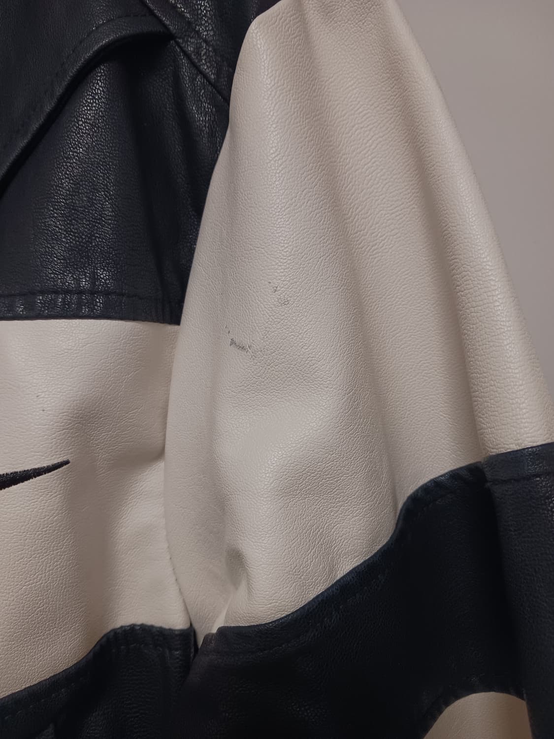 유니크만 빈티지 크롭 레더자켓 상품이미지6