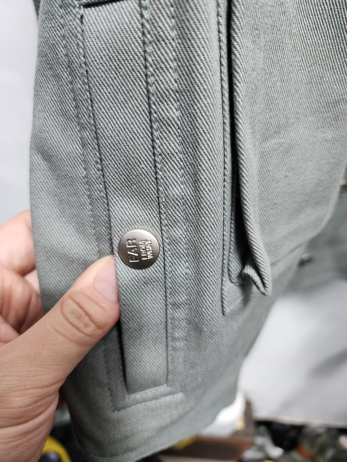 파아카이브 프론트 오버셔츠 자켓 s 상품이미지6