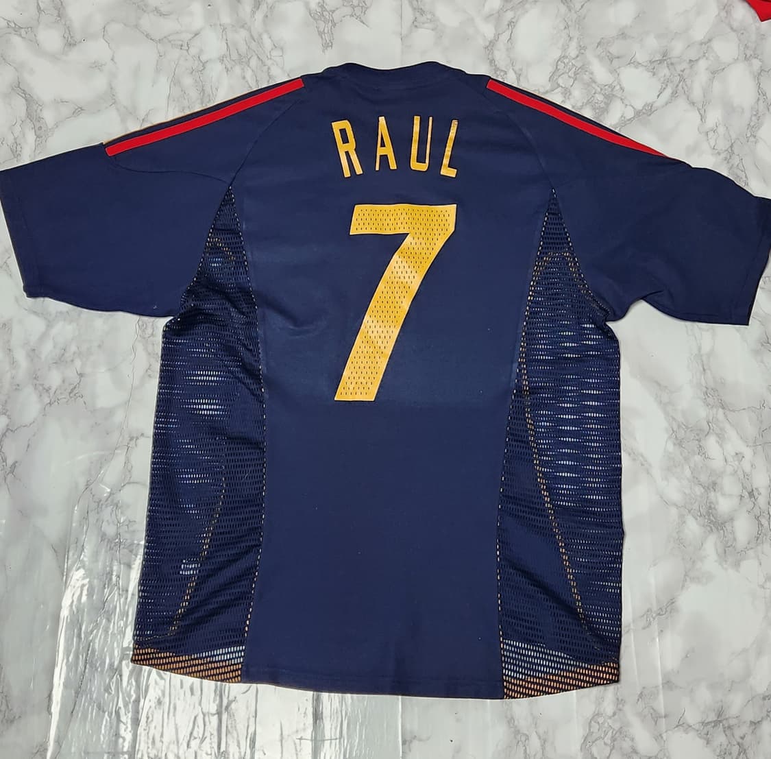 02-04 아디다스 국대 스페인 써드 유니폼 반팔No.7 라울 상품이미지3
