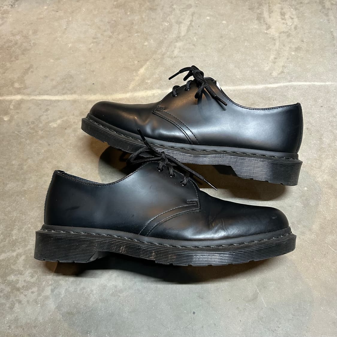 260) 닥터마틴 1461 모노 블랙 구두 더비슈즈 상품이미지3