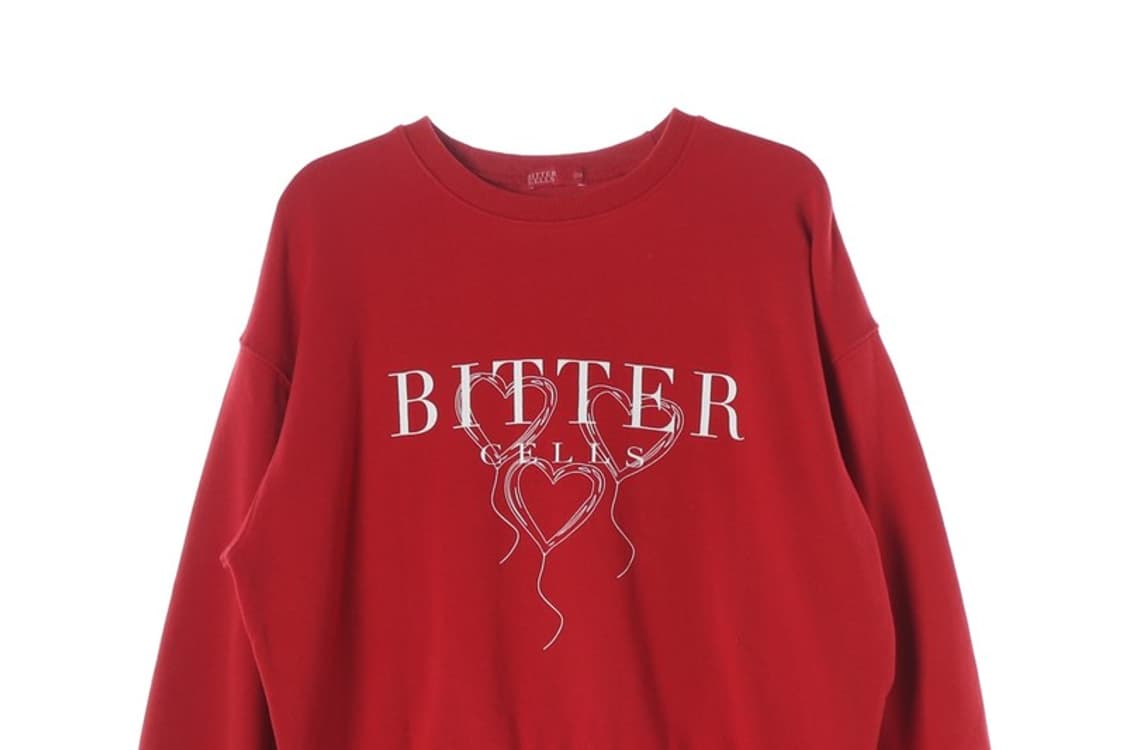 비터셀즈 하트 벌룬 스웻 셔츠 상품이미지3