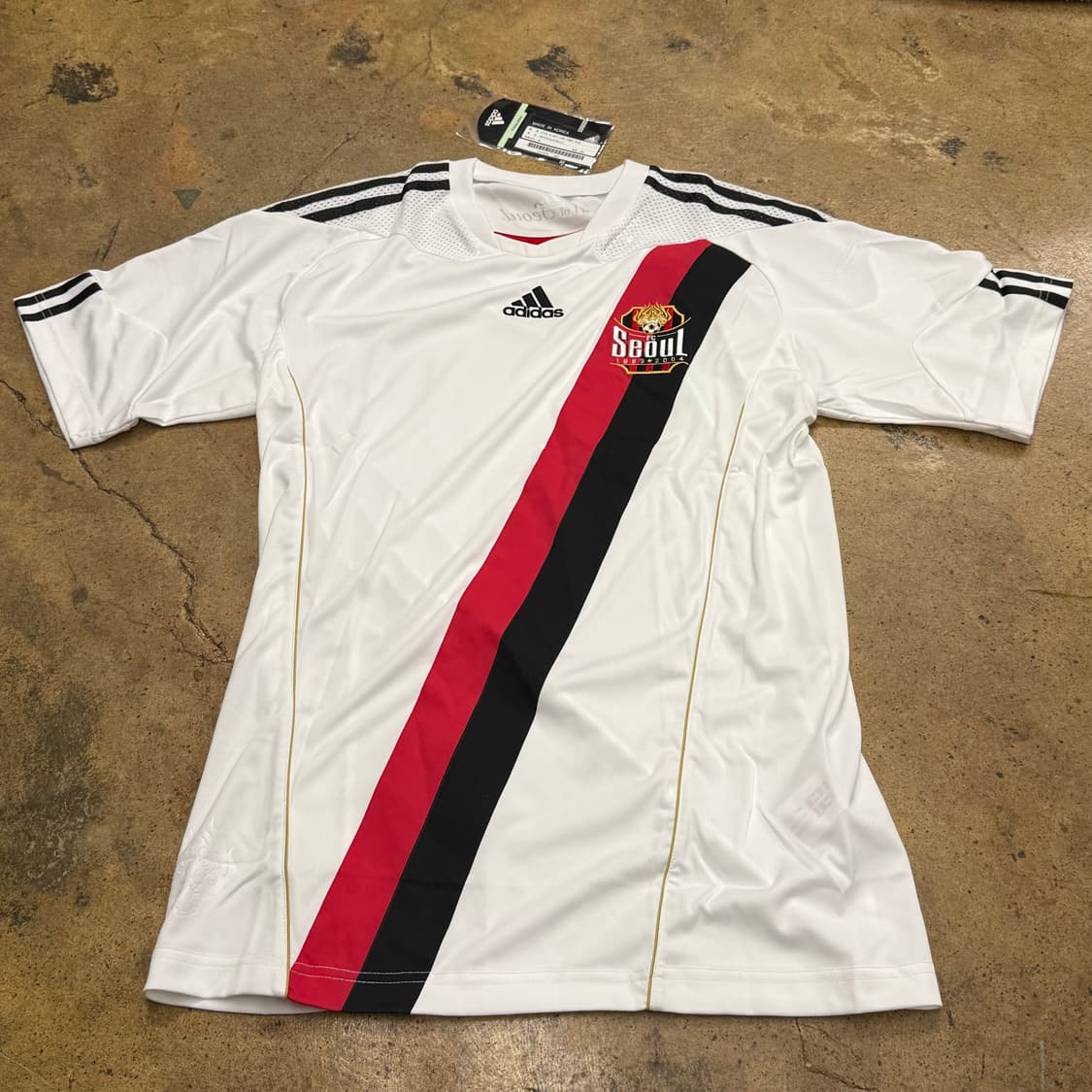 [정품/95] 아디다스 FC서울 2004 유니폼 화이트 b15 상품이미지2