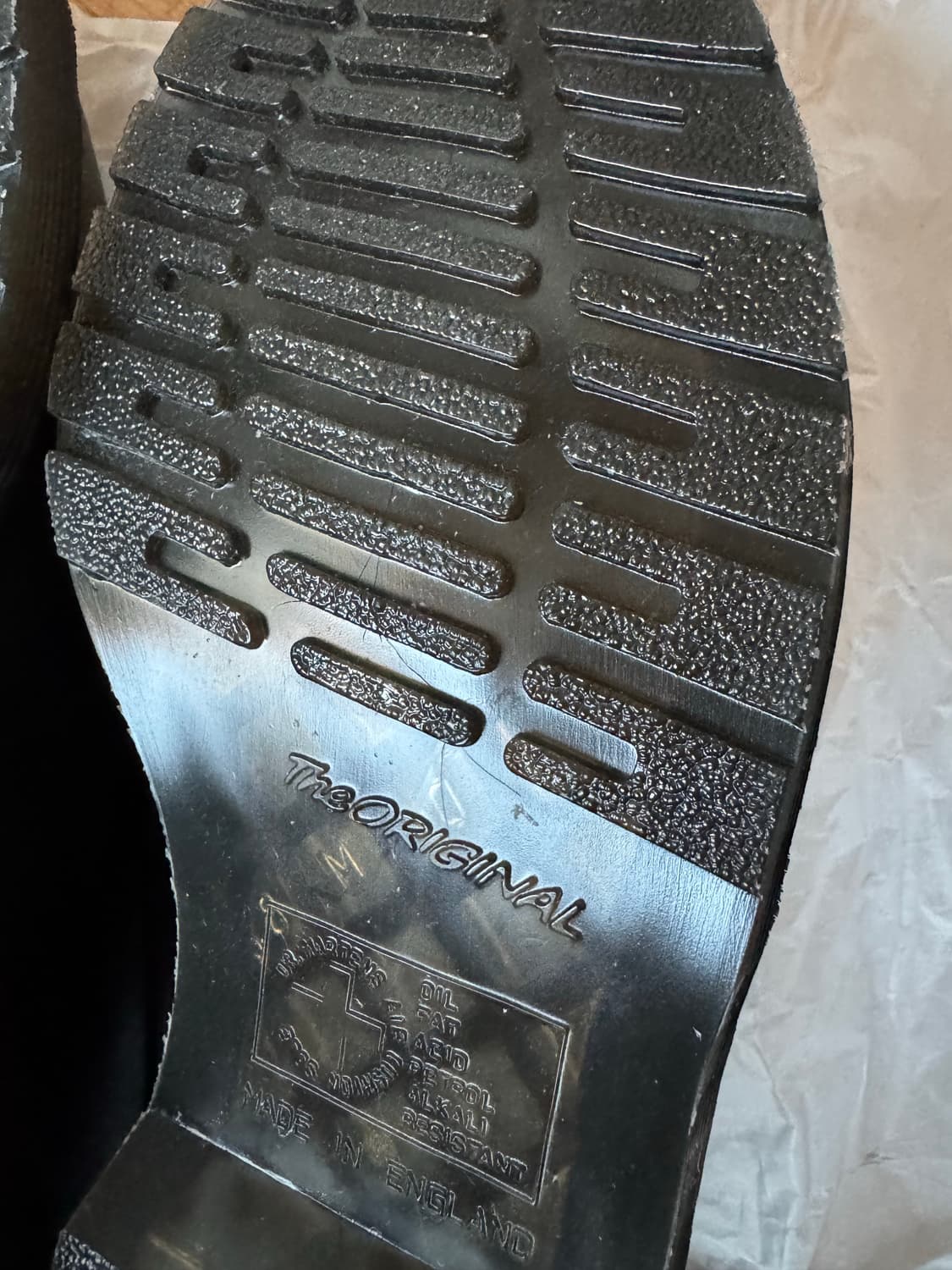 닥터마틴 MIE 펜톤 로퍼 블랙 UK9 Made in England 상품이미지8