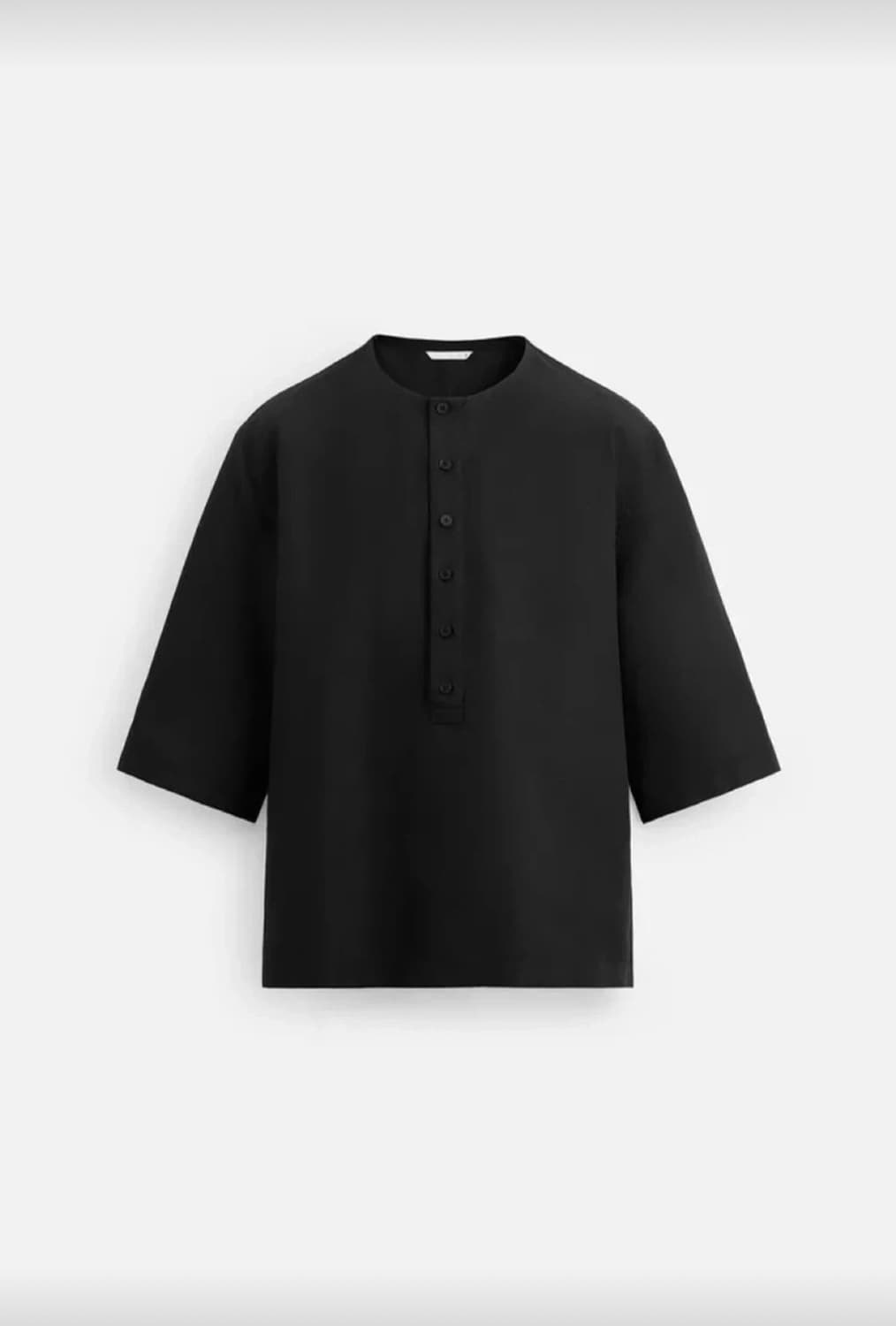 자라 린넨 카라리스 셔츠 상품이미지1