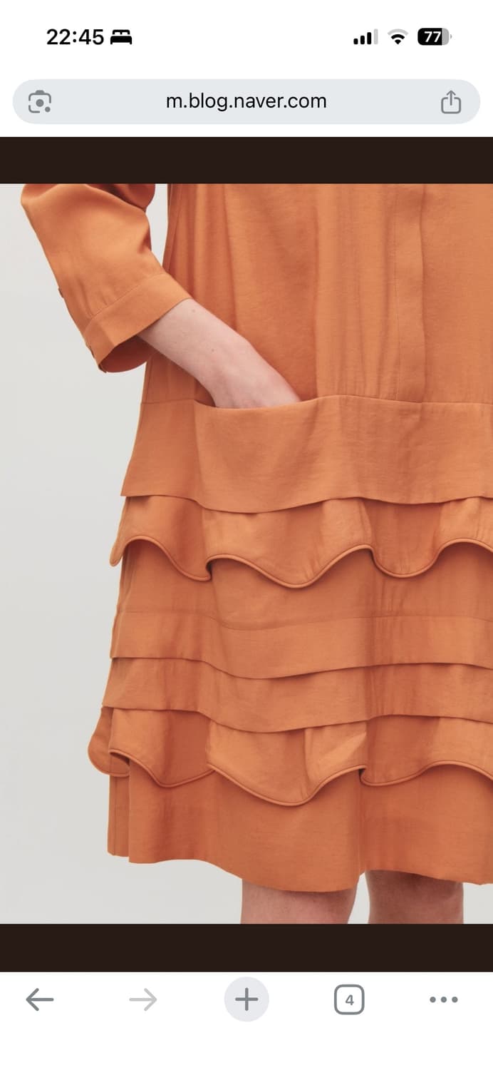 COS 모달 원피스 상품이미지2