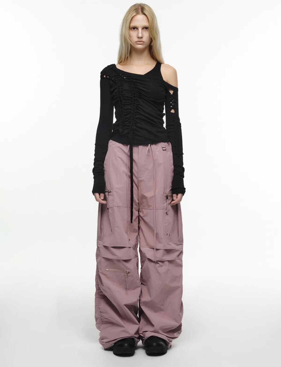 나체 puckering jogger pants  상품이미지1
