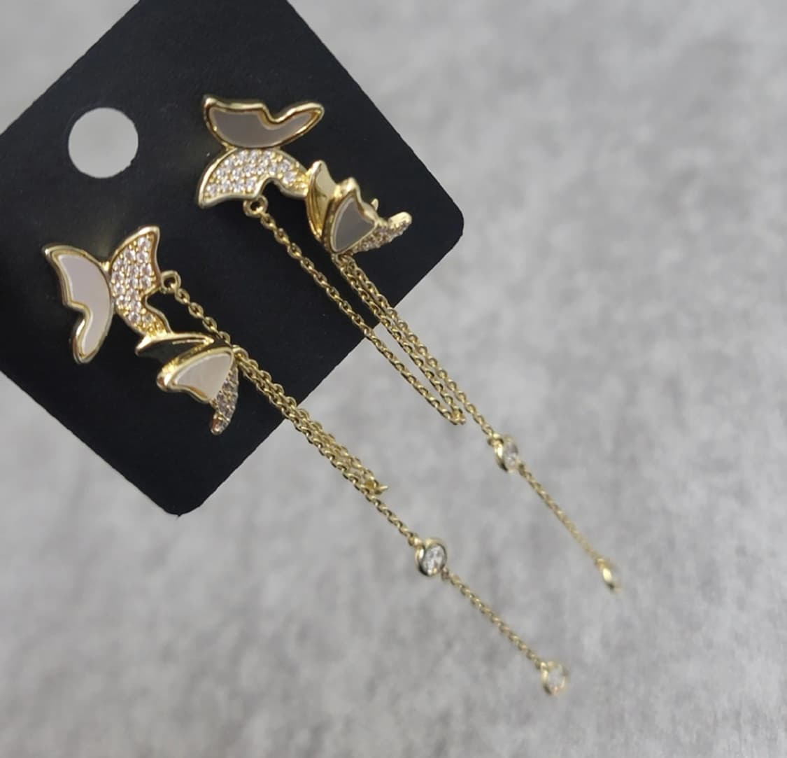butterfly earrings 상품이미지1