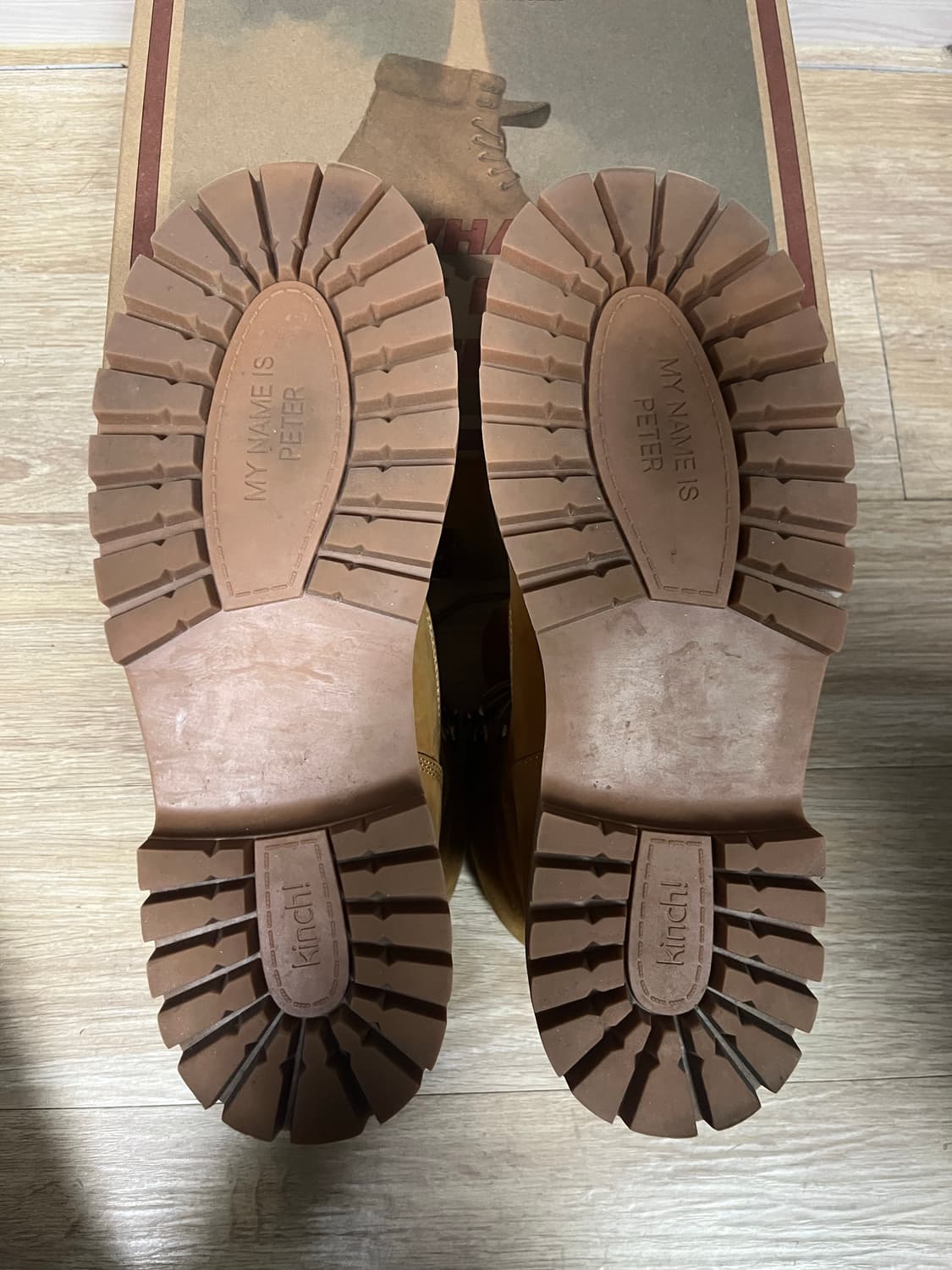 킨치x마이네임이즈피터 YELLOW BOOTS 상품이미지4