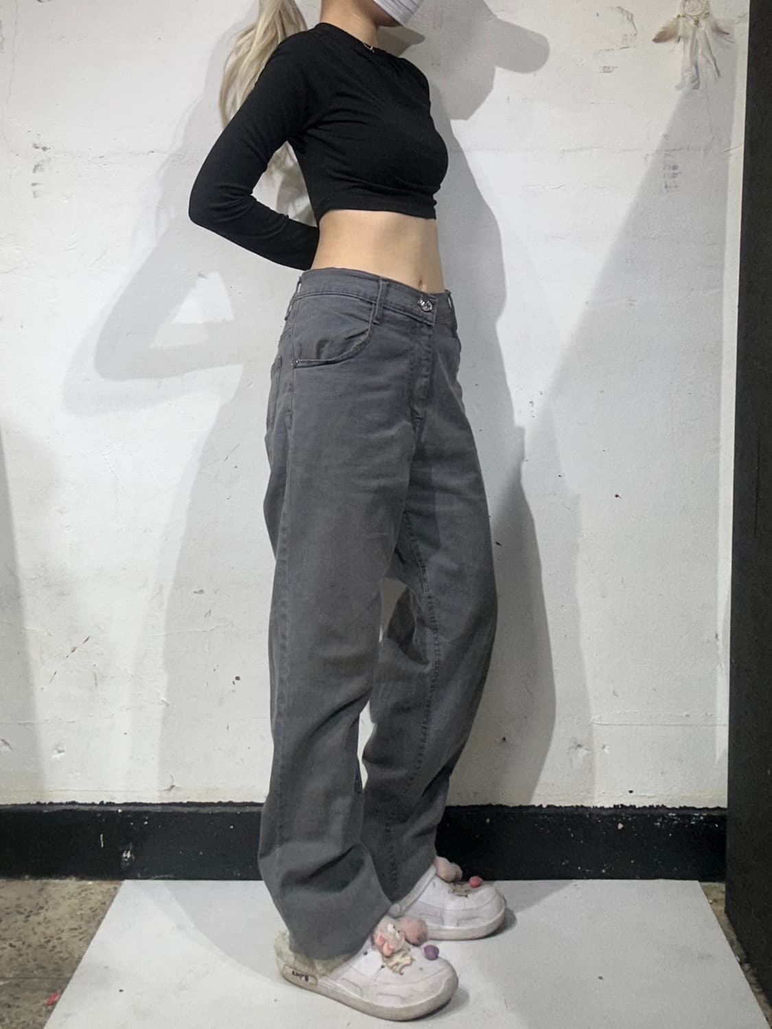 아르마니 진스 차콜 데님 청바지  상품이미지1