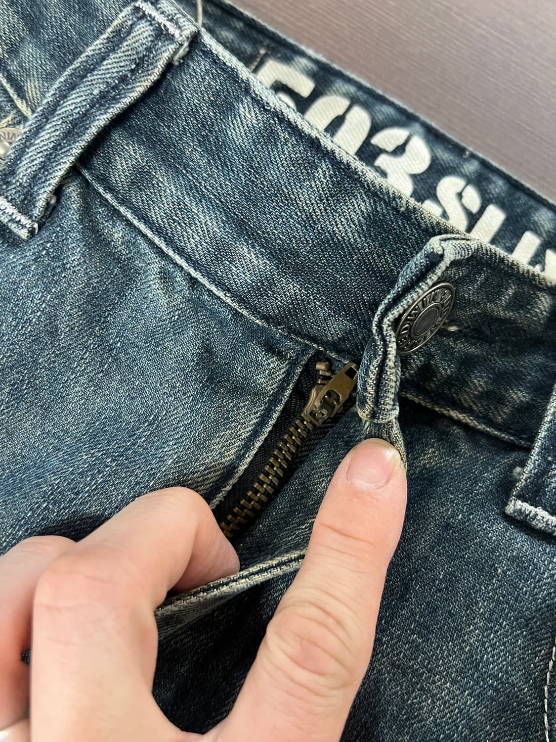 Edwin 에드윈 503 워싱 슬림핏 데님 팬츠 상품이미지6