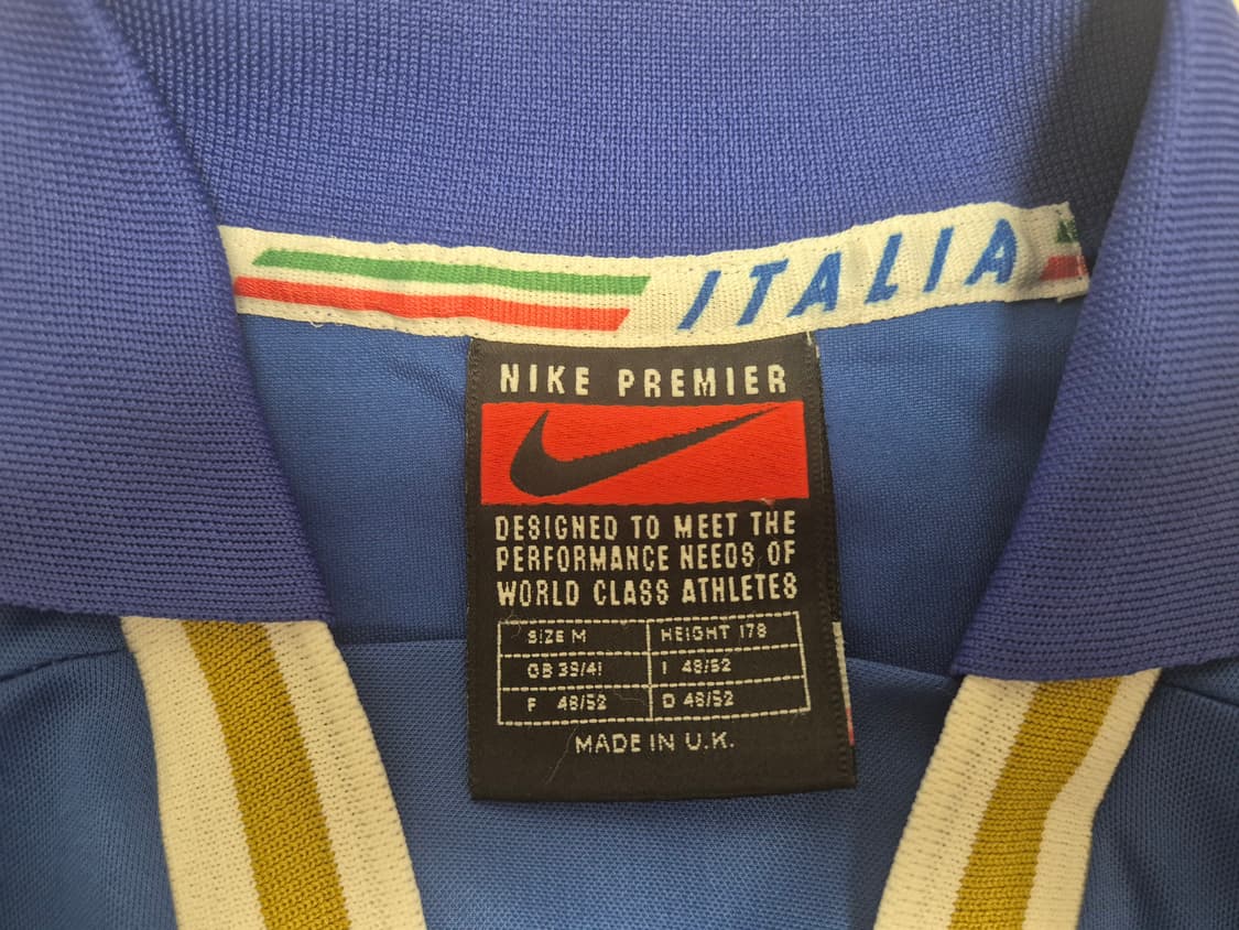 96-97 이탈리아 홈 말디니 정품 축구 유니폼  상품이미지5