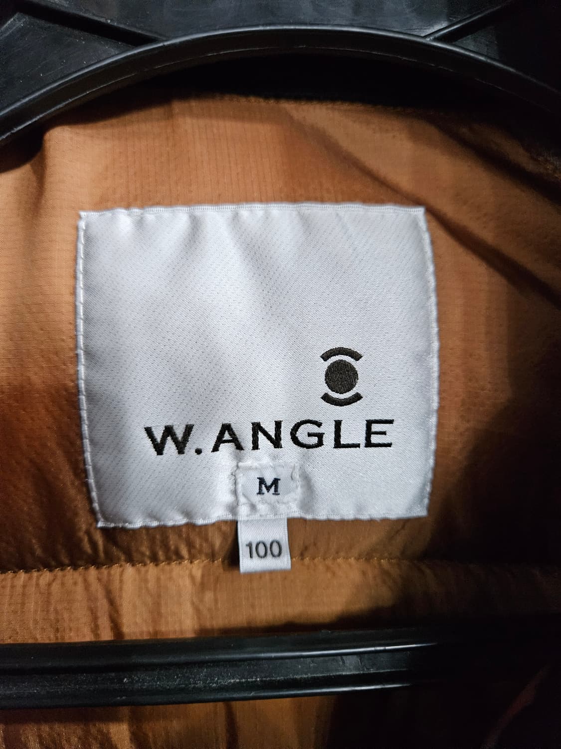 와이드앵글 라이트브라운 남성 슬림핏 100 덕다운 골프 경량패딩  상품이미지3