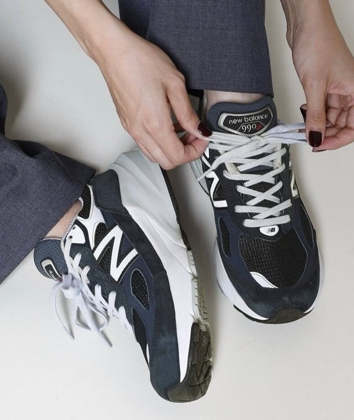 [W255] 뉴발란스 990v6 네이비 MIU(✨새상품) 상품이미지1