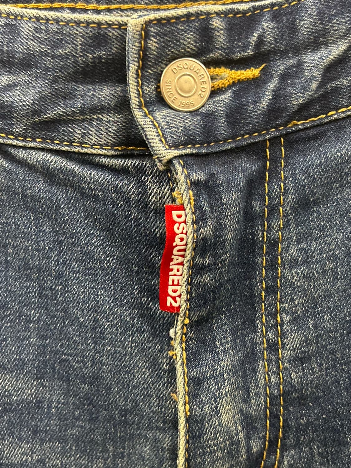 디스퀘어드2 (DSQUARED2)데미지 워싱 데님 청바지 상품이미지4