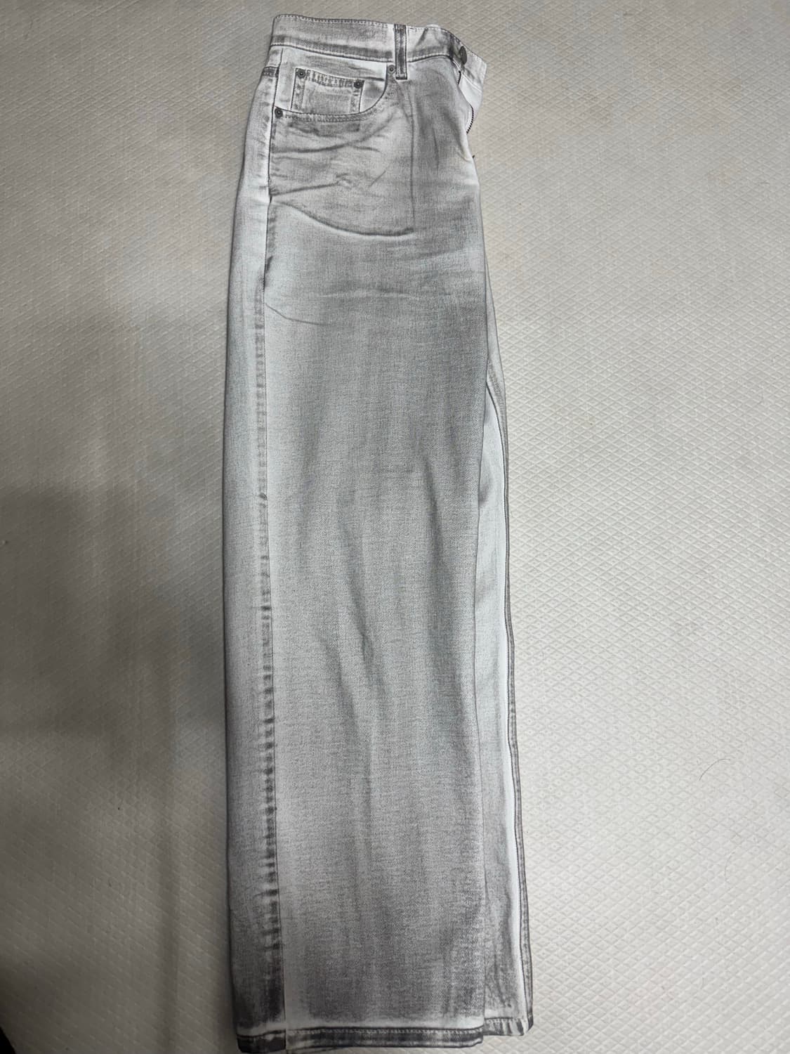 무탠다드 루즈 스트레이트 더티 페인티드 데님 팬츠 31 상품이미지6