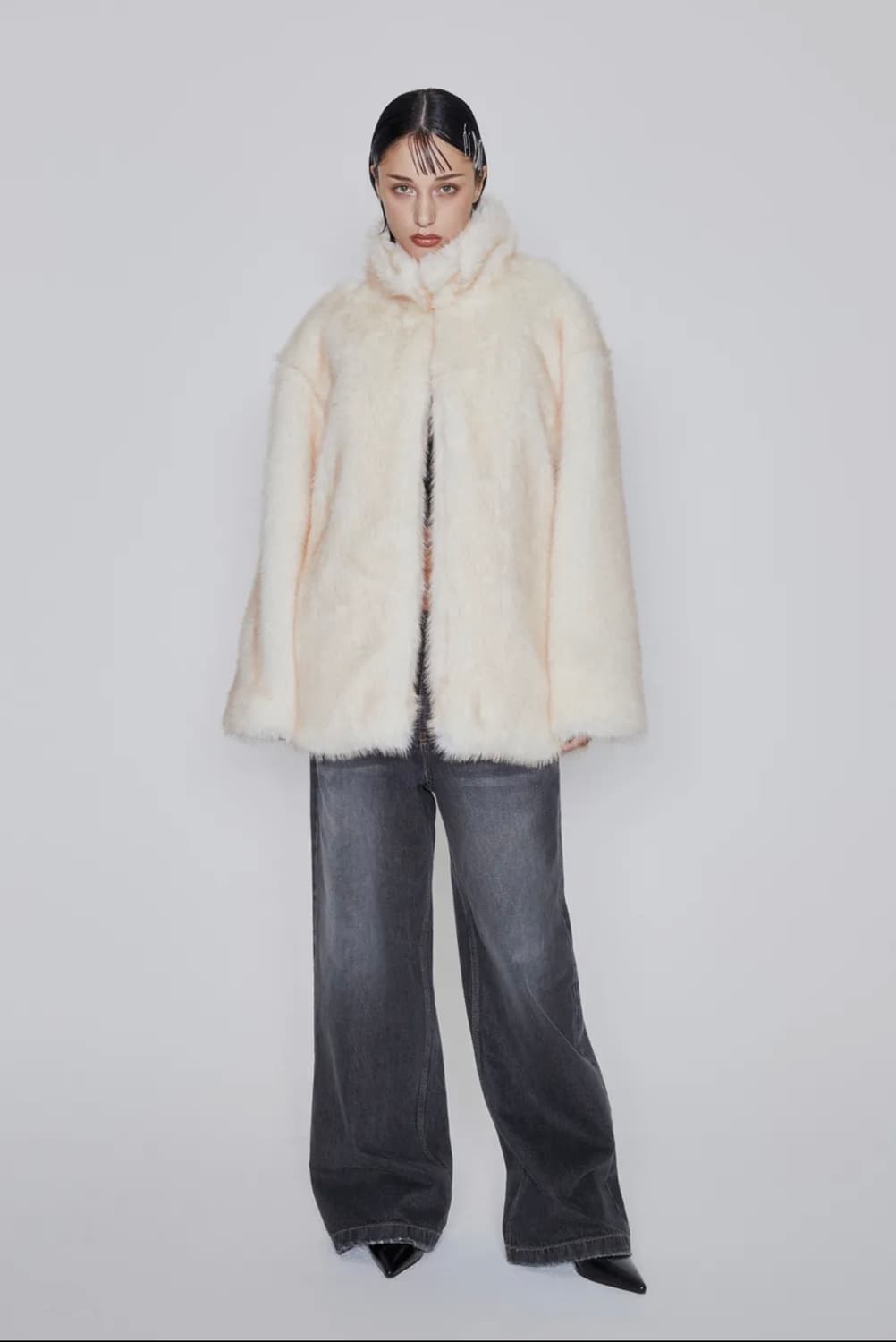 AFTERHOURS 애프터아워즈 OVERSIZED FUR JACKET ( 상품이미지4