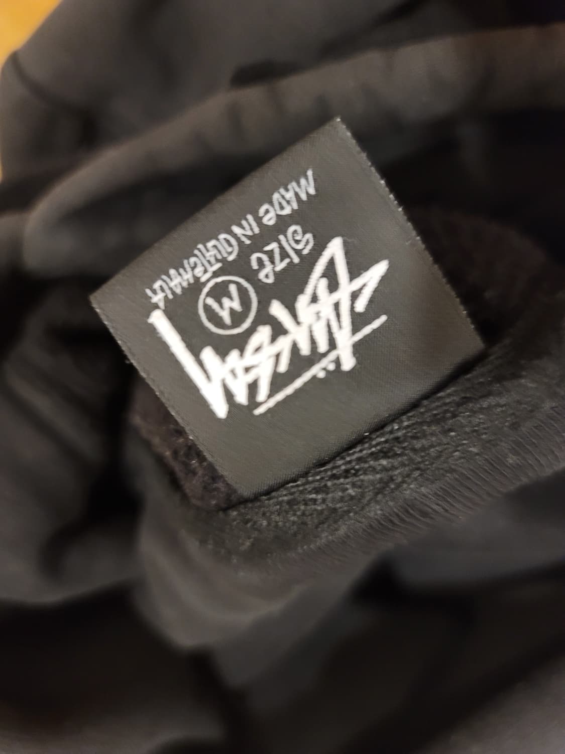 스투시 베이직 스투시 후드 블랙 상품이미지4