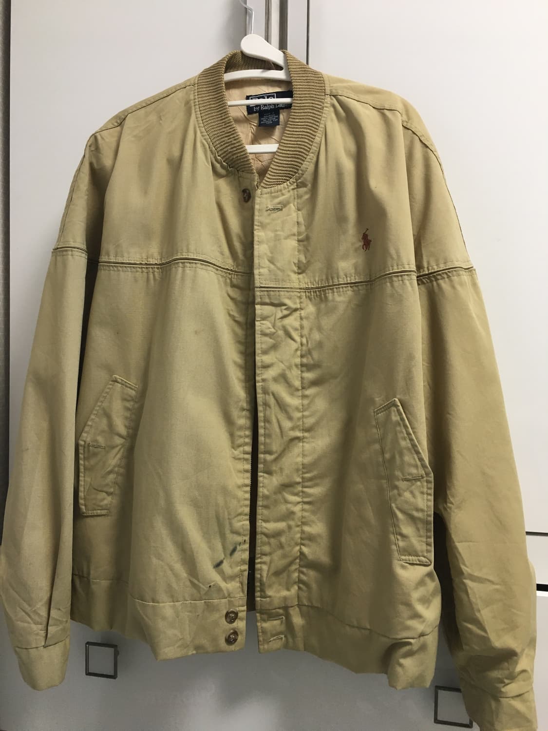 폴로 랄프 로렌 빈티지 자켓 베이지 포니 상품이미지1