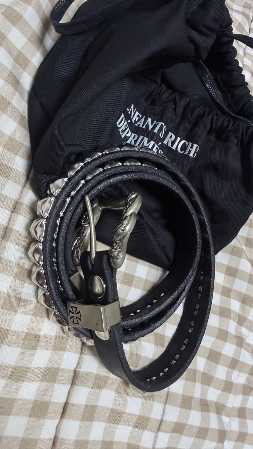 Erd 피라미드 스터드 벨트 90 상품이미지1