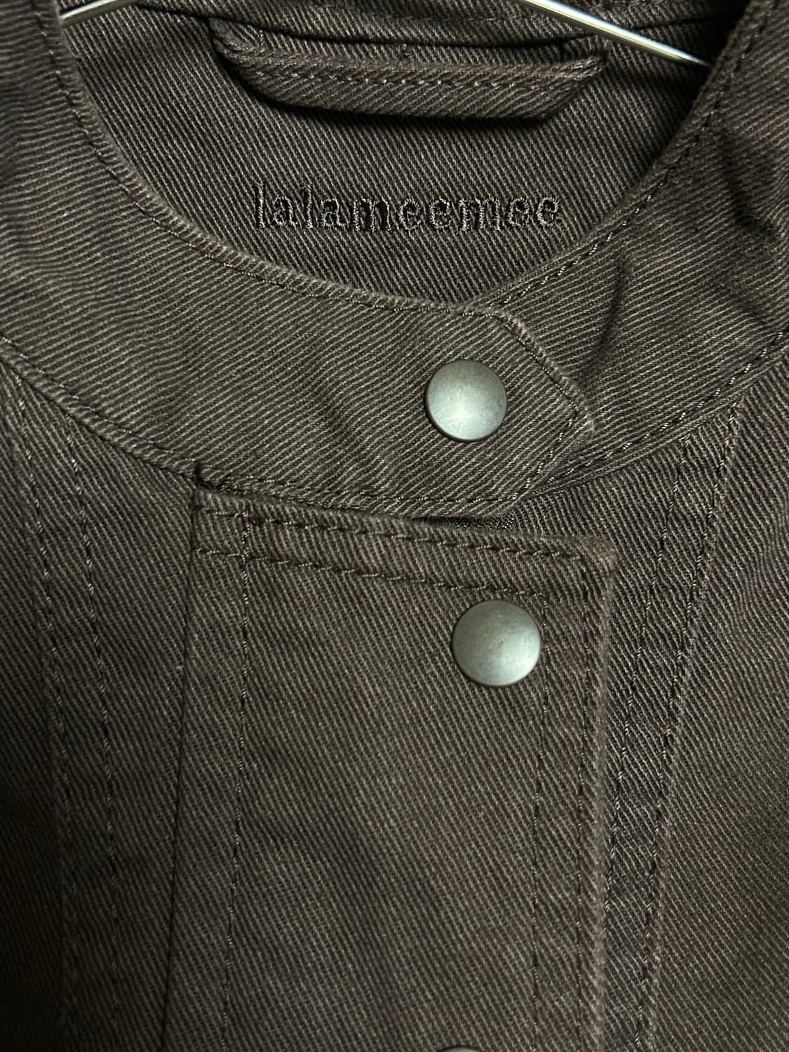 라라미미 washed biker jacket 상품이미지2