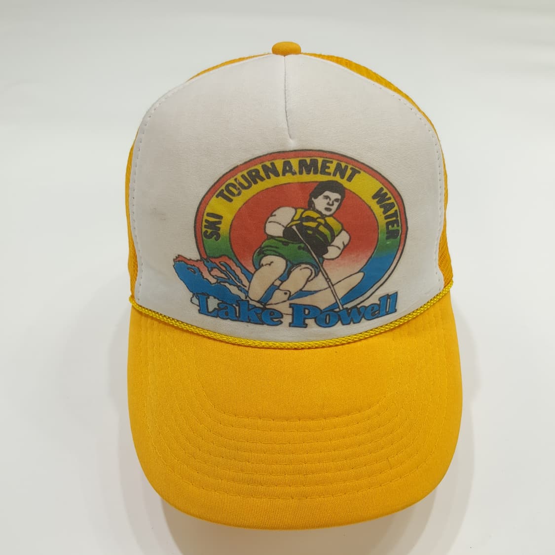 80s Lake Powell Ski 로프 메쉬 트러커캡 P1450 상품이미지3