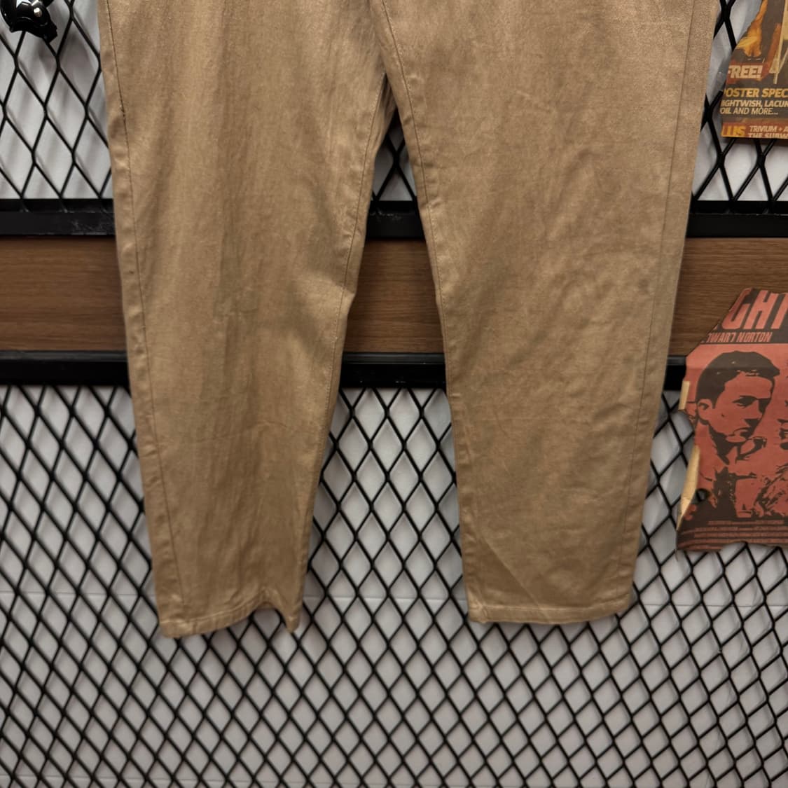 칼하트 윕 코튼 치노 팬츠 후면 포켓 로고 포인트 베이지 상품이미지4