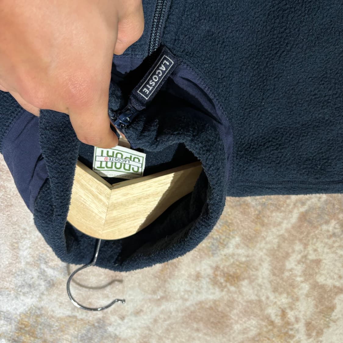 라코스테 일제 빈티지 플리스 자켓 상품이미지9