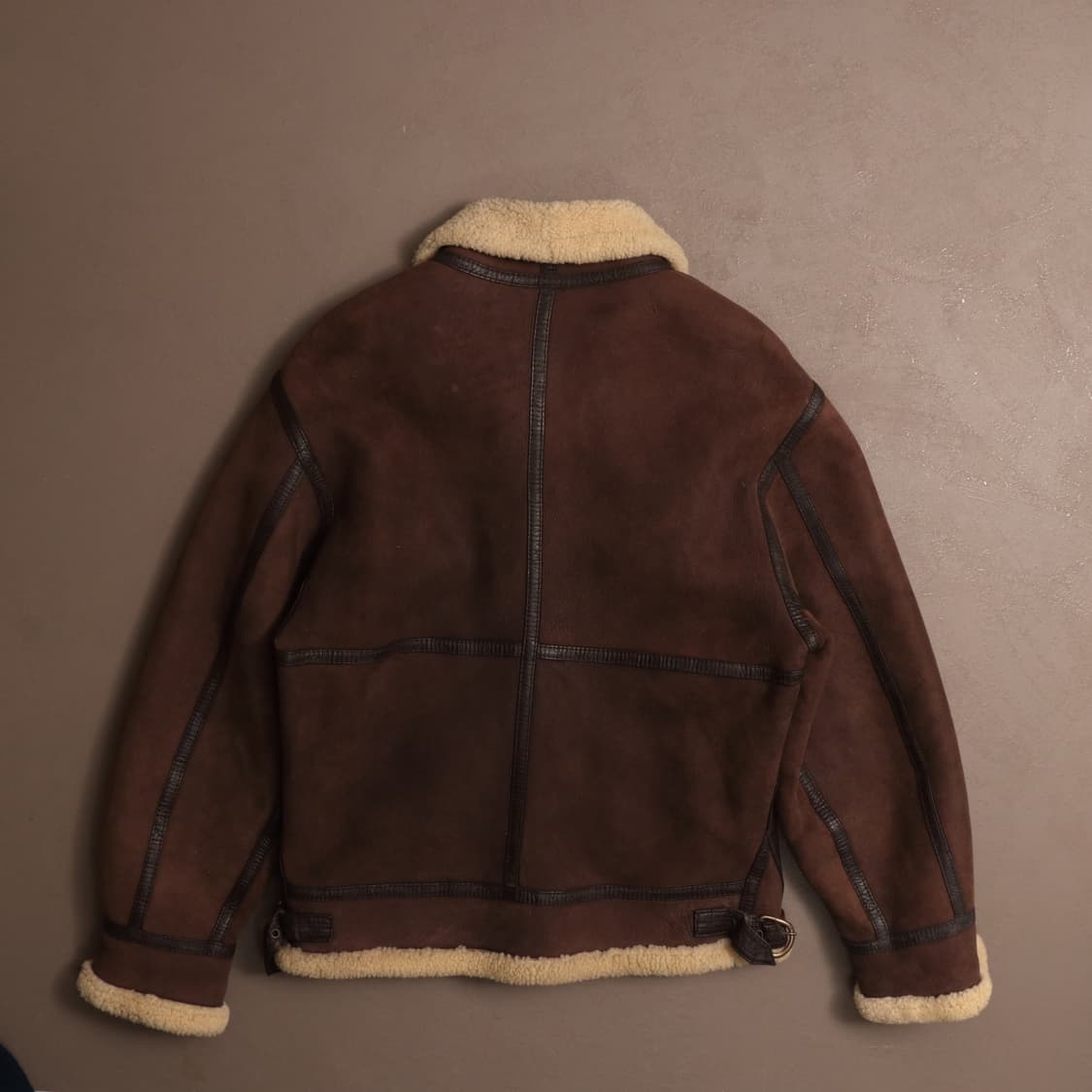 빈티지 양가죽 레더 무스탕 자켓 A1523 상품이미지6