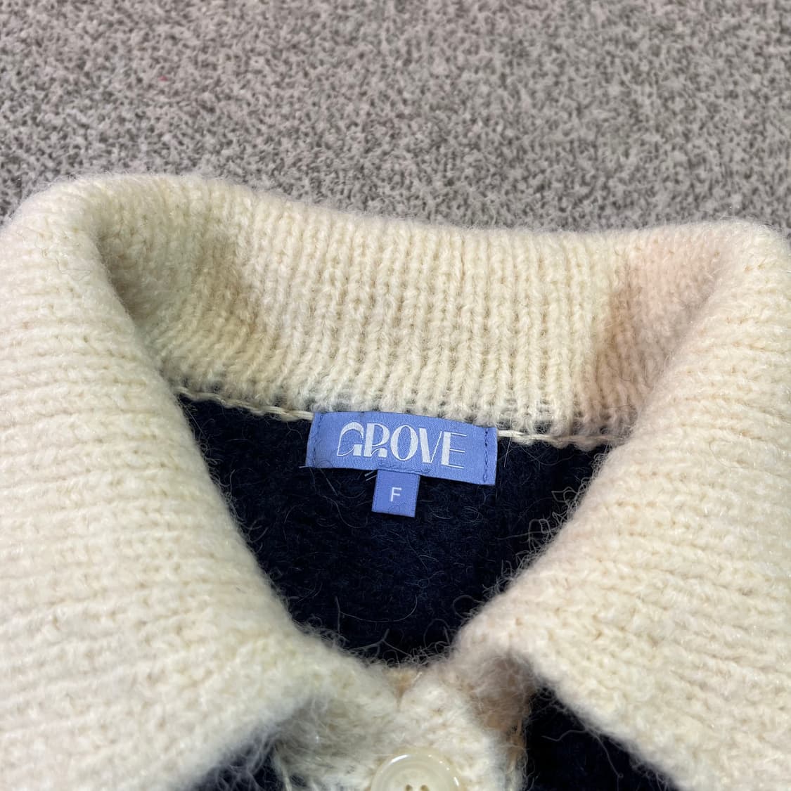 그로브 우먼 카라 니트 상품이미지3