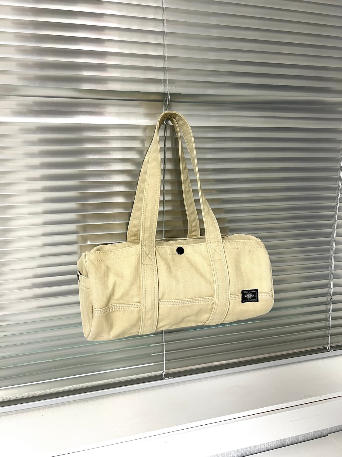 PORTER-CANVAS BOSTON BAG(Beige) 상품이미지1