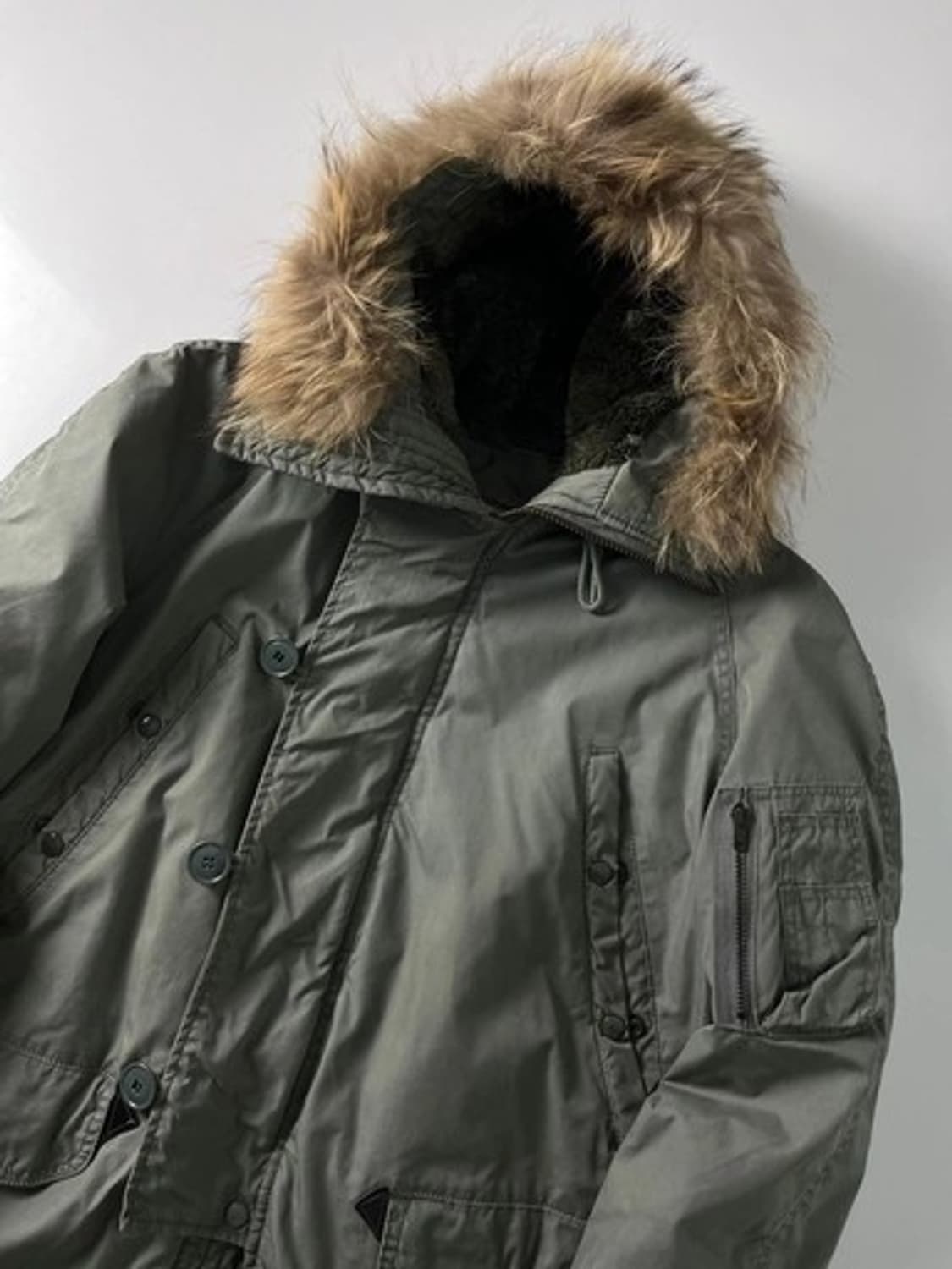 80's USAF N-3B 콜드 웨더 파카 PN7769 상품이미지2