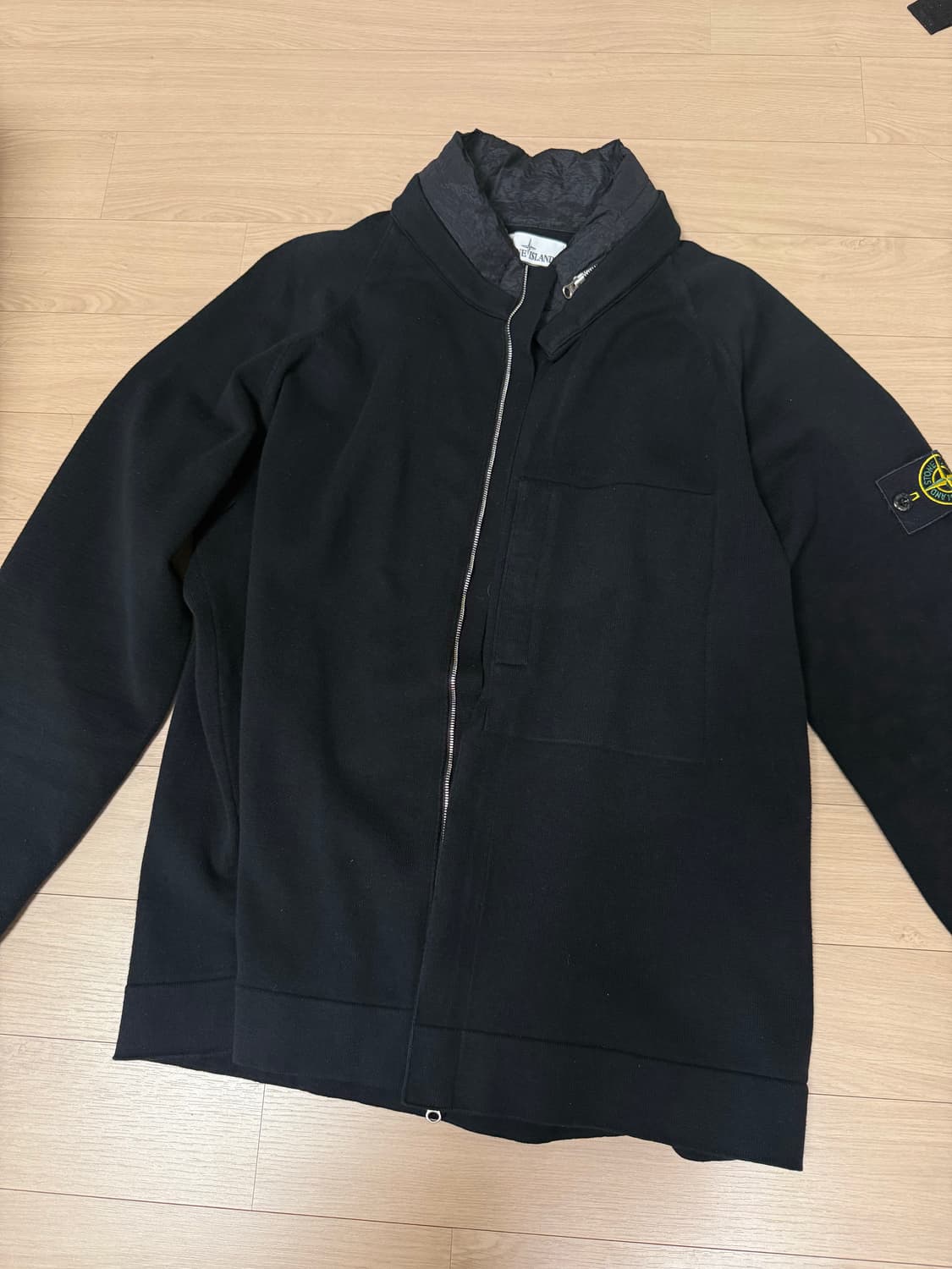 스톤아일랜드 와펜 포켓 후드집업 xl 상품이미지1