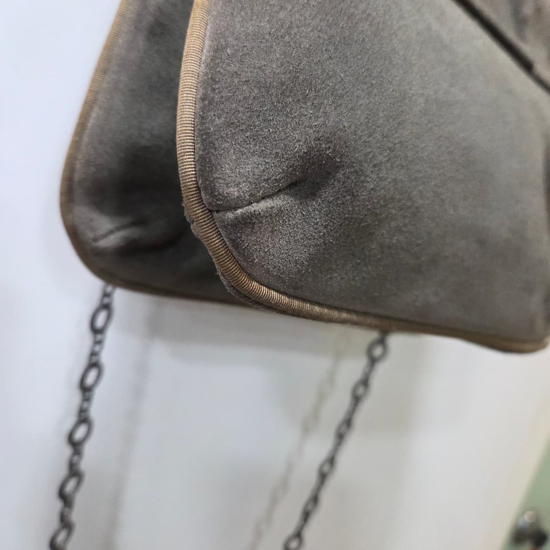 돌체앤가바나 스웨이드 미니 토트 숄더 상품이미지5