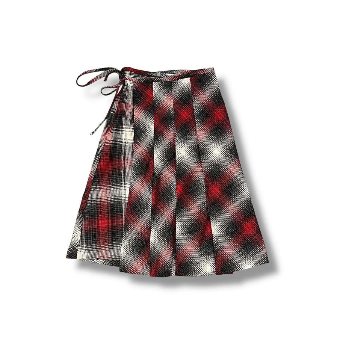  막스앤코 체크 랩 스커트 y14236 상품이미지2