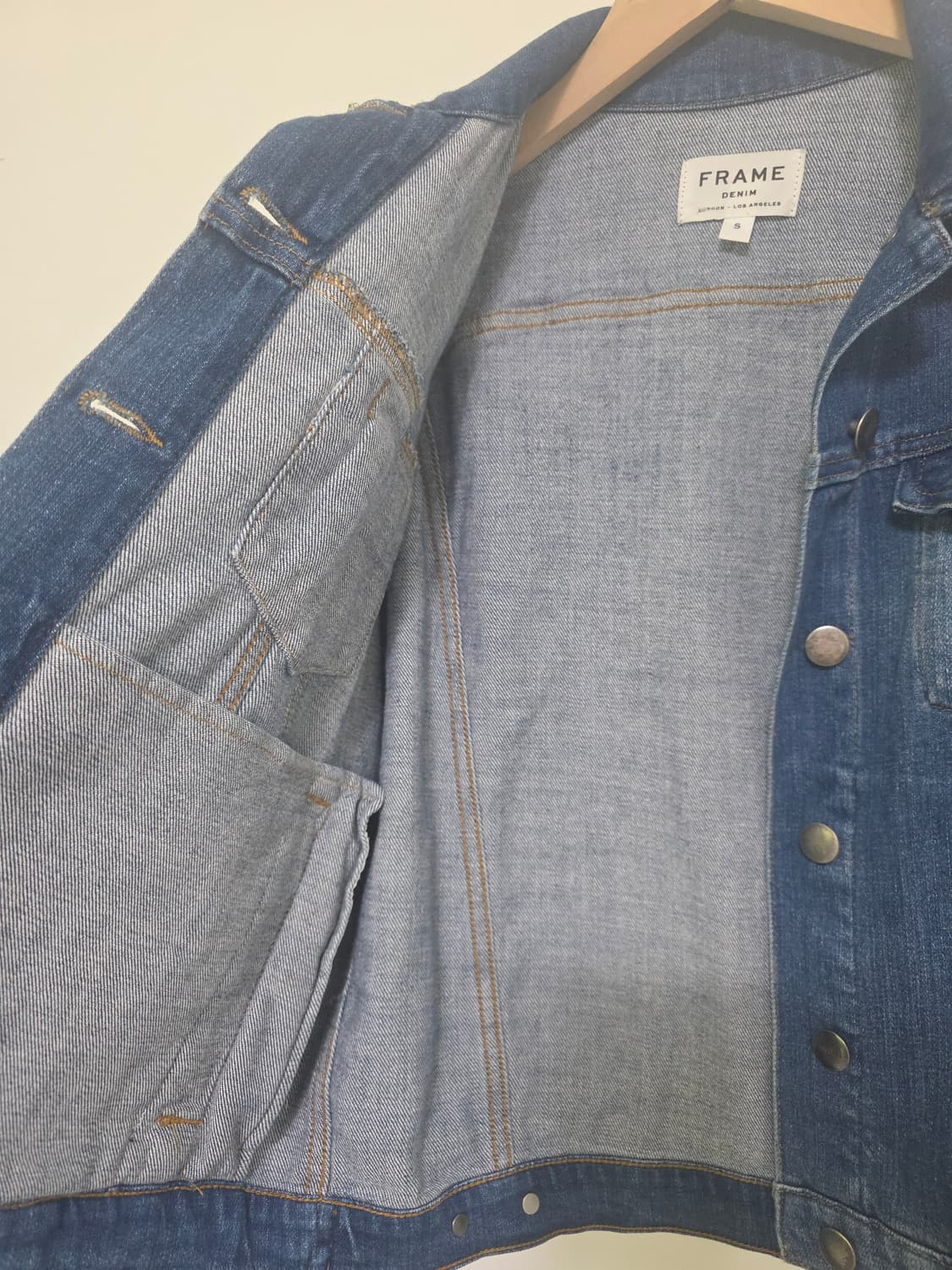 프레임 FRAME WALTHAM WAY 데님자켓 청자켓 S 상품이미지4