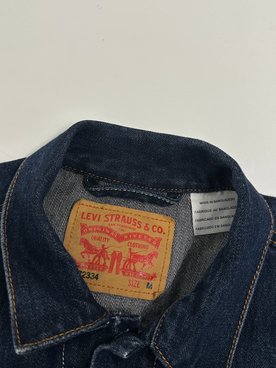 리바이스 3세대 데님 트러커 자켓 M 상품이미지5