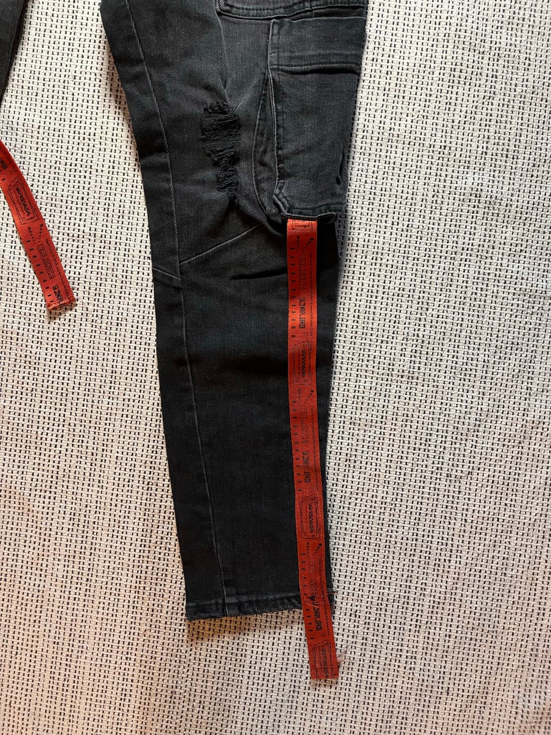 zara damaged cargo skinny jeans 상품이미지3