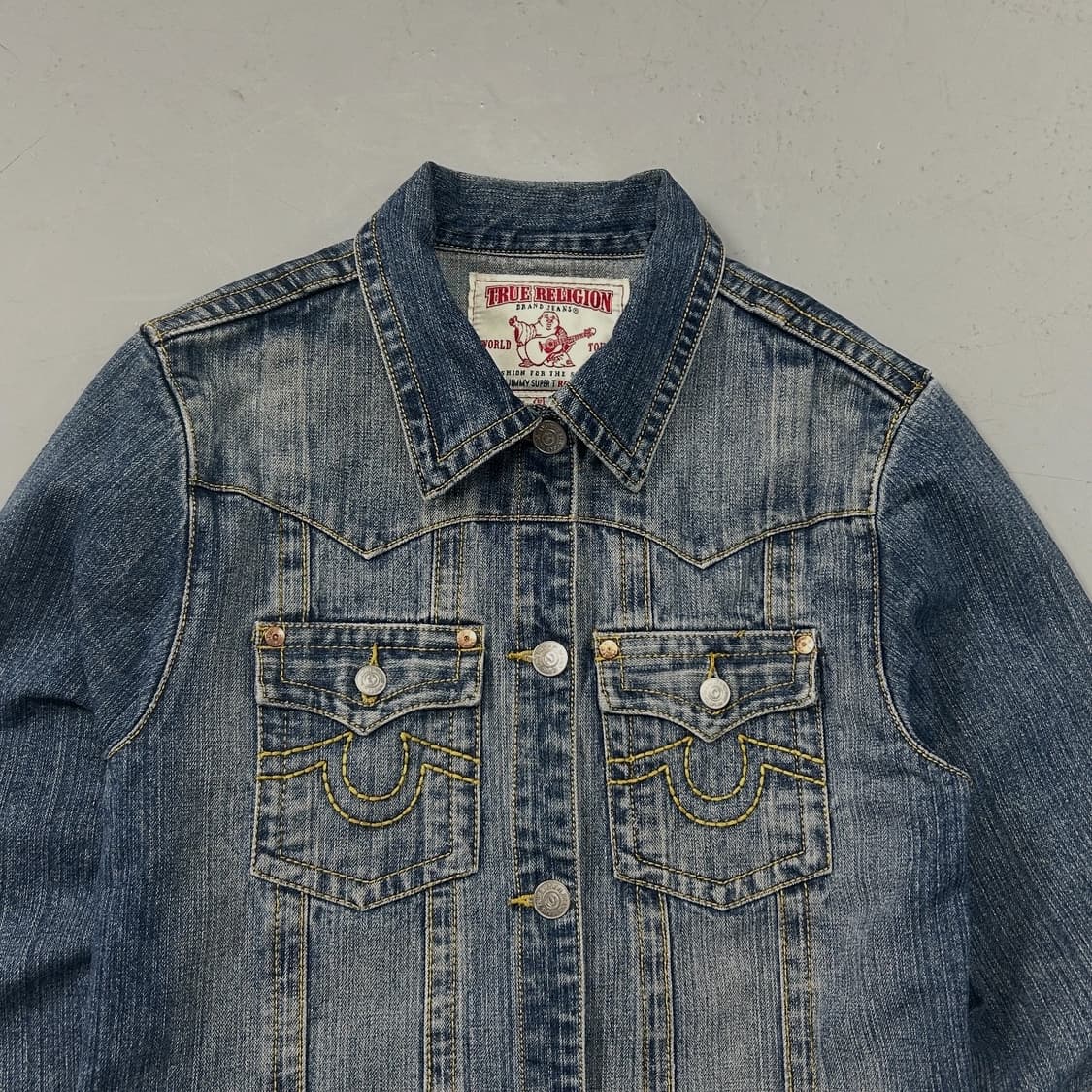 트루릴리전 스티치 웨스턴 데님 자켓  상품이미지2