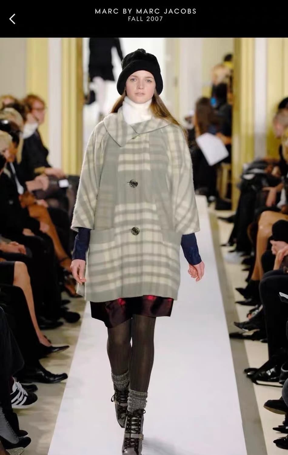 Marc By Marc Jacobs runway 베이비돌 무드 울 코트 상품이미지2