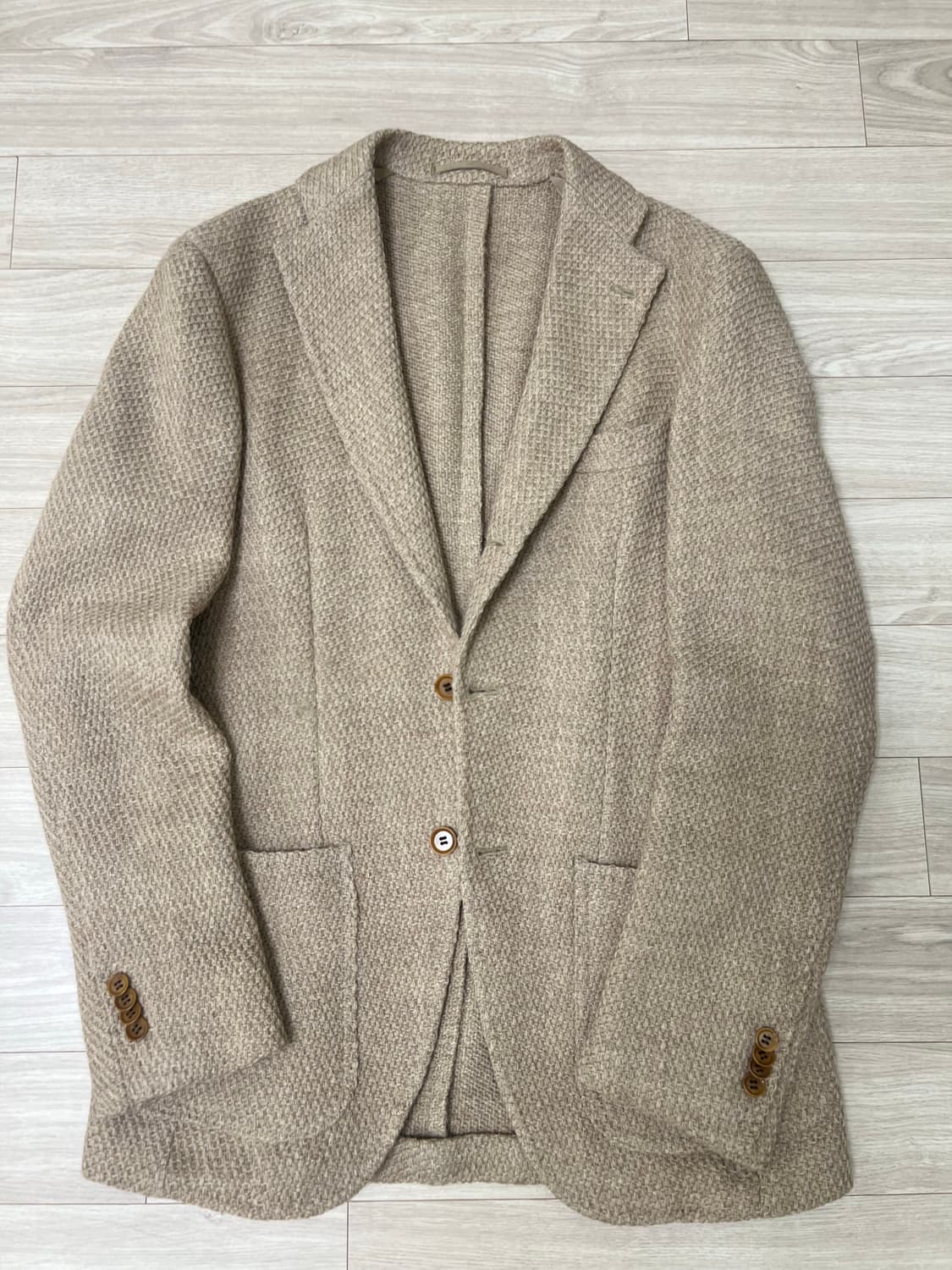 링자켓 / 란스미어 별주 울 바스킷 조직 자켓 / 46 상품이미지1