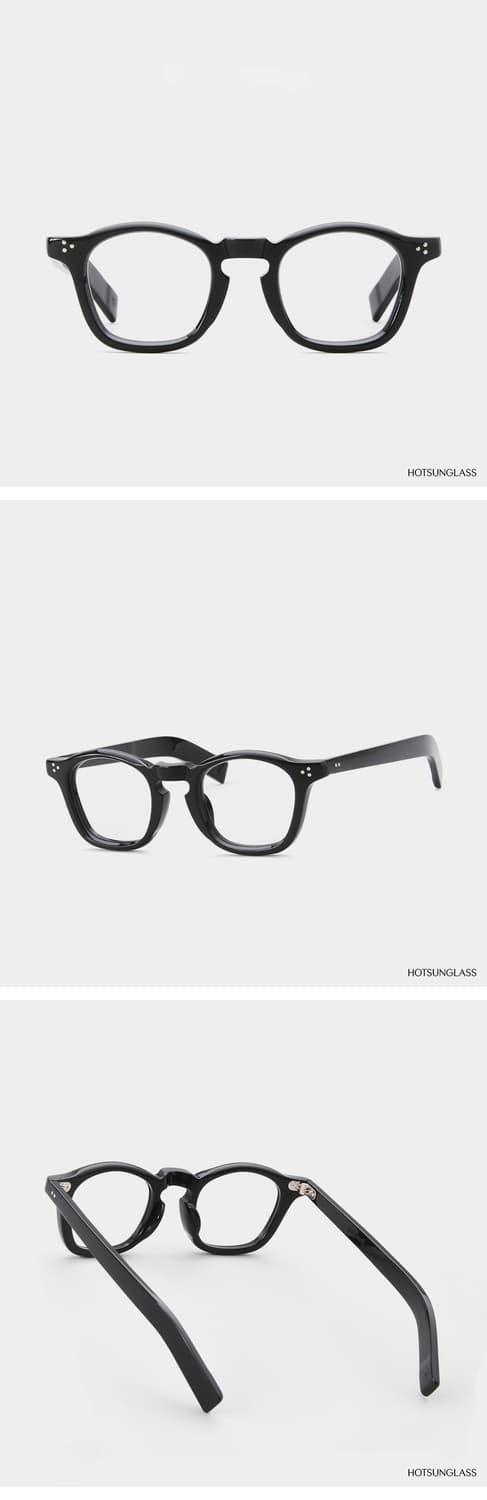 guepard/규파드 GP-05 블랙 뿔테 안경 상품이미지2