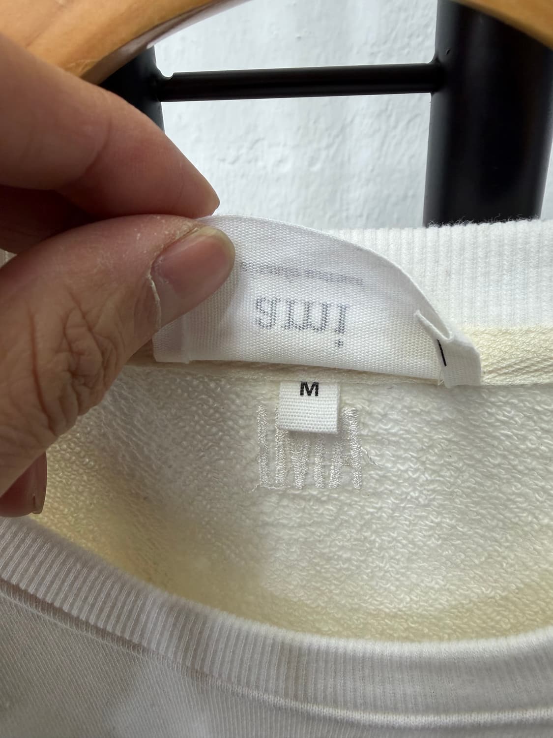 정품) 아미 신형 스몰 하트 로고 맨투맨 M  상품이미지7