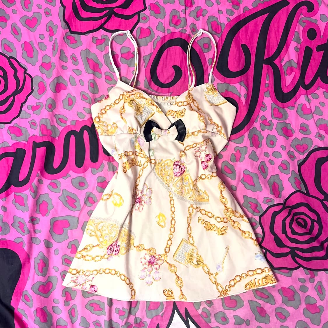 MA*RS마즈 쥬얼리 체인 크라운 리본 슬리브리스 히메오네갸루 핀터 대장 상품이미지1