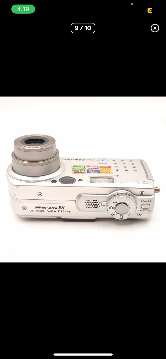 소니 사이버샷 Sony Cyber-shot DSC-P5 감성 CCD 상품이미지9