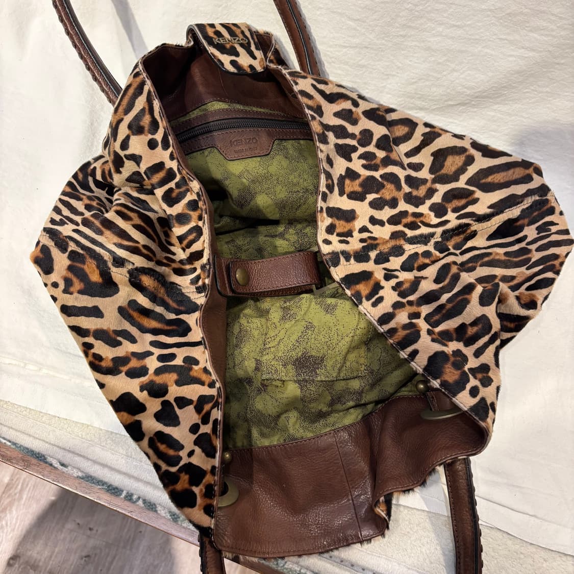 겐조 송치 레오파드 숄더백 가방 상품이미지9
